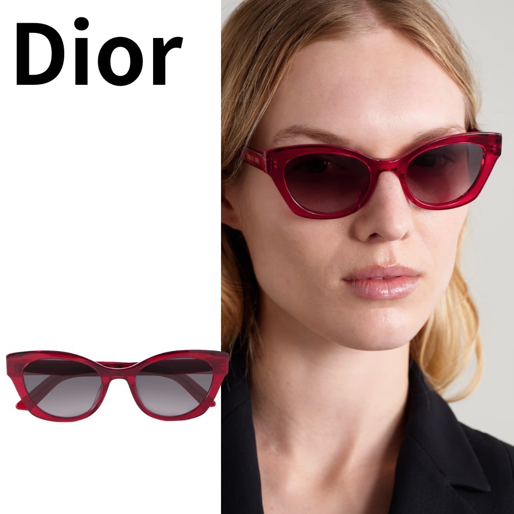 Dior /ディオール/キャットアイアセテートサングラス