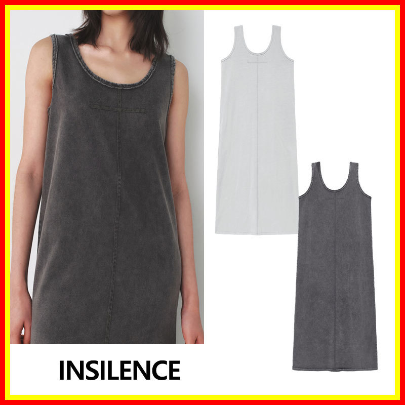 [INSILENCE] Washed jersey one-piece /追跡付