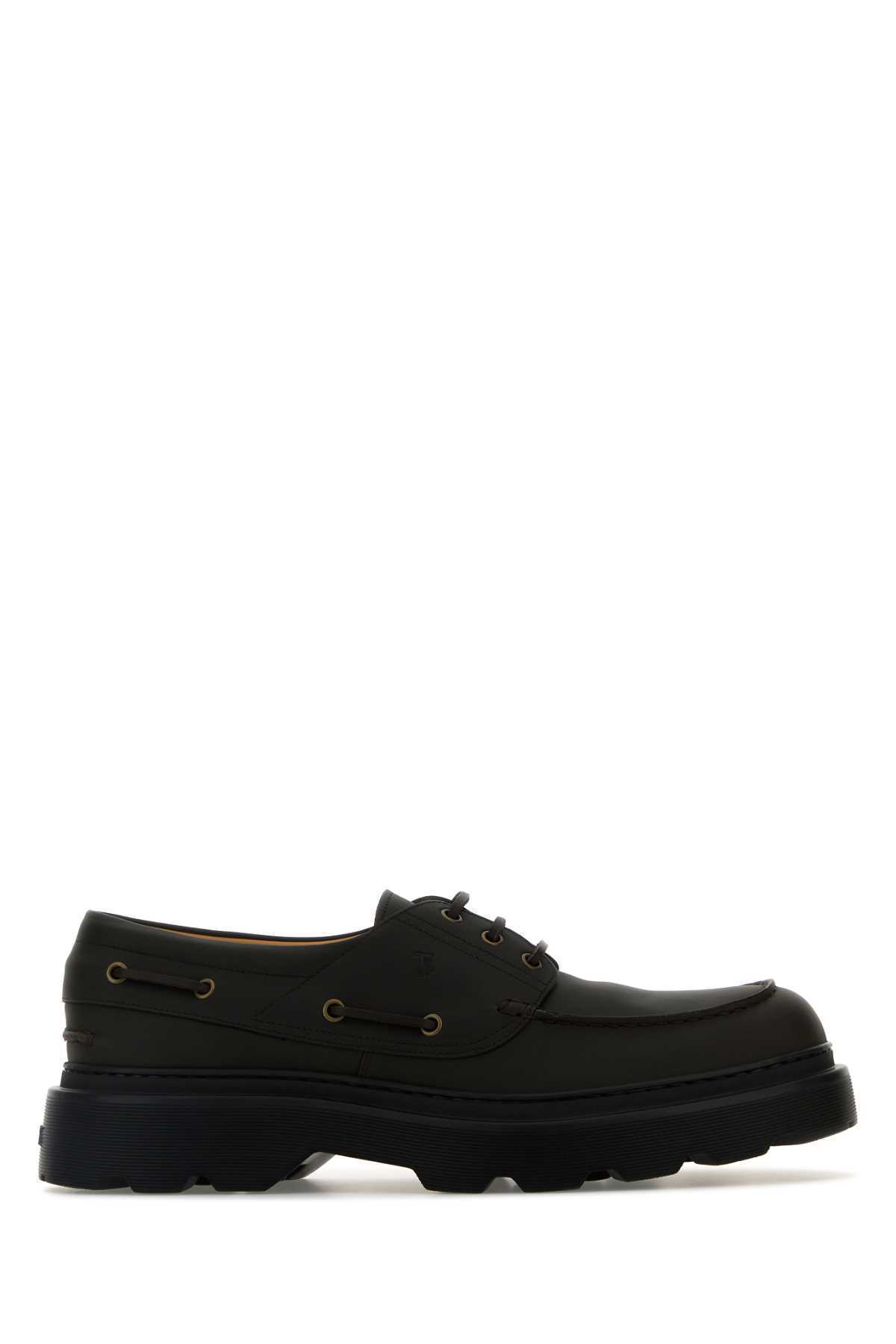 【関税&送料込】Tod'S Black Leather Loafers