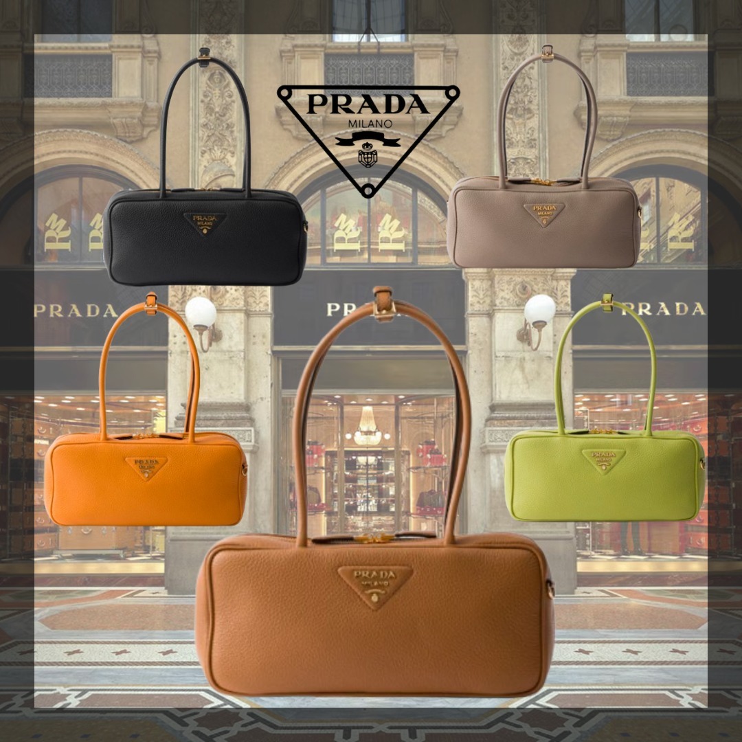 【PRADA】ヴィッテロダイノ ミディアム トップハンドルバッグ