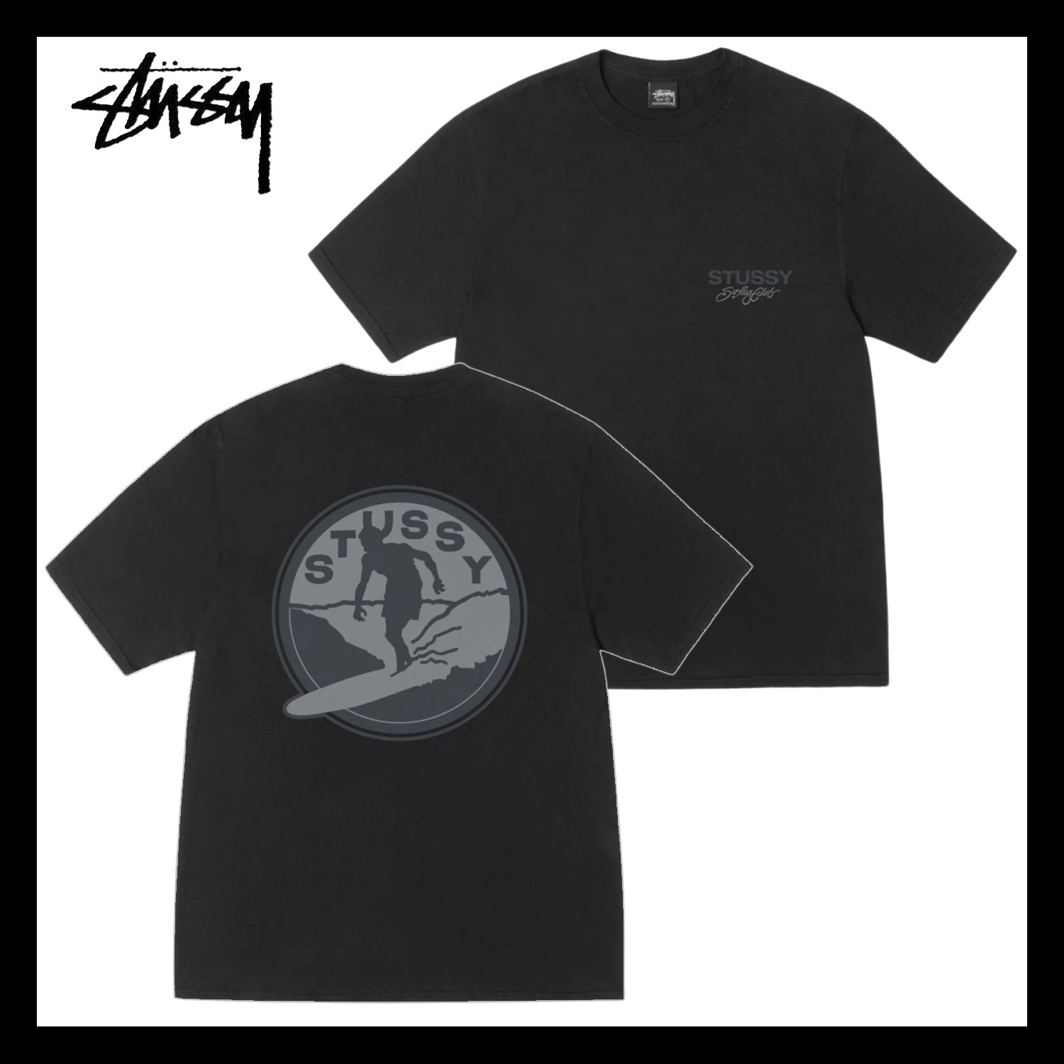 【Stussy】Surf Club T-Shirt Pigment Dyed ストゥシー
