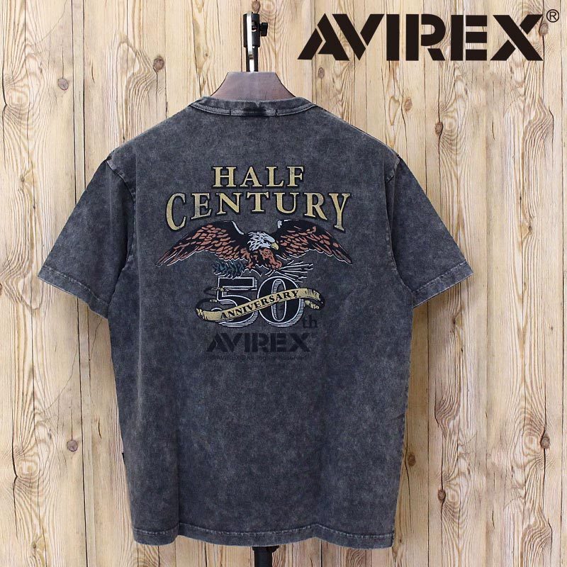 AVIREX アヴィレックス HALF CENTURY ANNIV. TEE 半袖Tシャツ