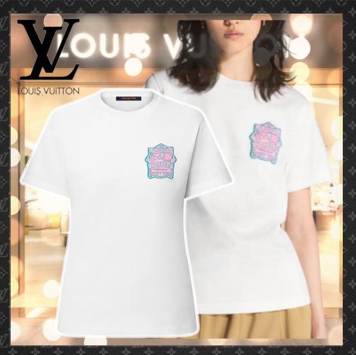 【毎日のカジュアルスタイルに活躍】LV☆パロットパッチTシャツ