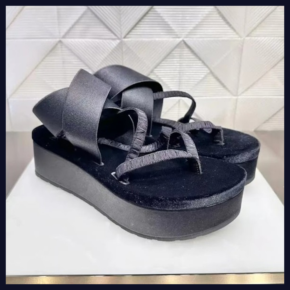 【クラスアップ♪】Dior Shade プラットフォーム ビーチサンダル