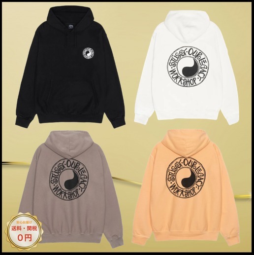 関税込み♪【STUSSY】 OUR LEGACY ★ ロゴ パーカー