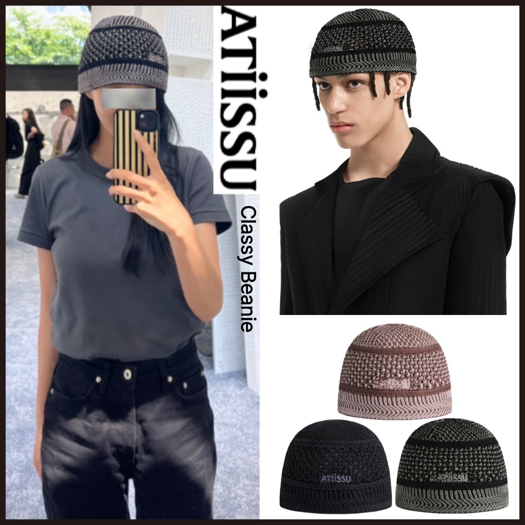 [ATiiSSU]◆韓国大人気◆ Classy Beanie ◆追跡可◆