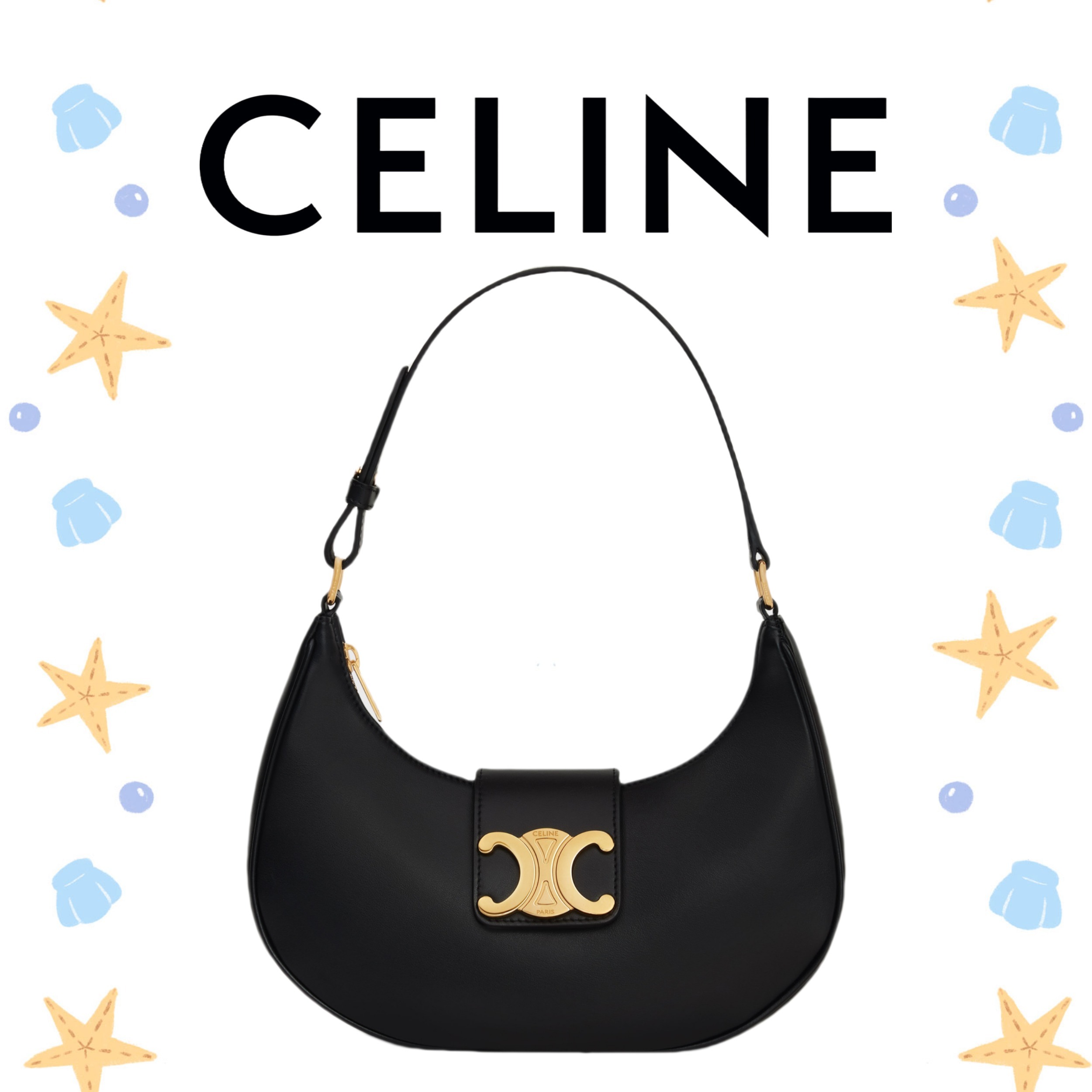 CELINE ミディアム AVA（アヴァ） トリオンフ バッグ