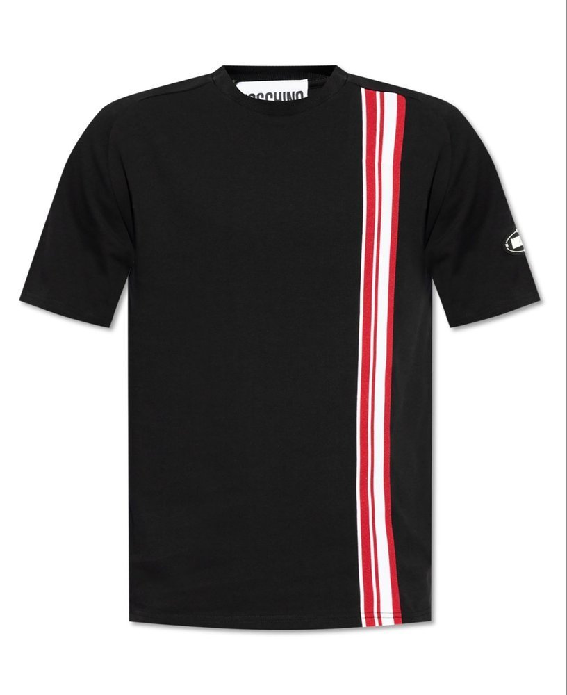 Moschino ストライフトリムクルネックTシャツ 【関税込】