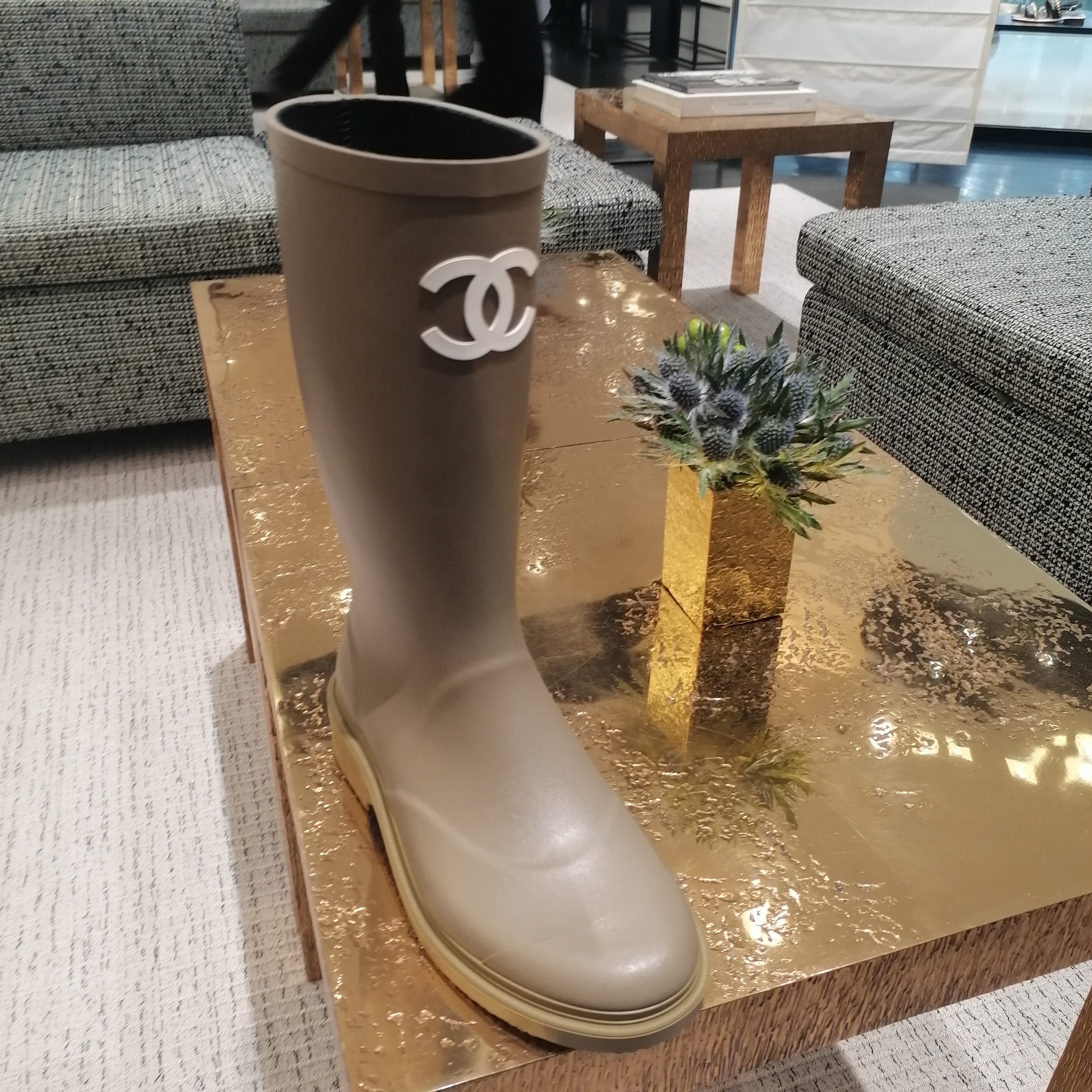 CHANEL☆レインブーツ