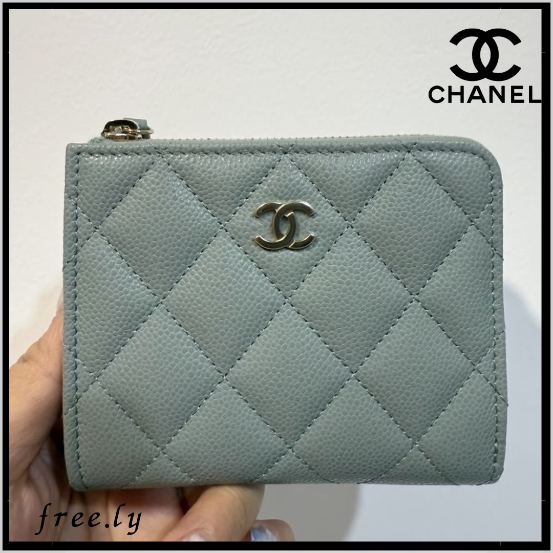 【コンパクトさが使いやすい】CHANEL 折りたたみ財布