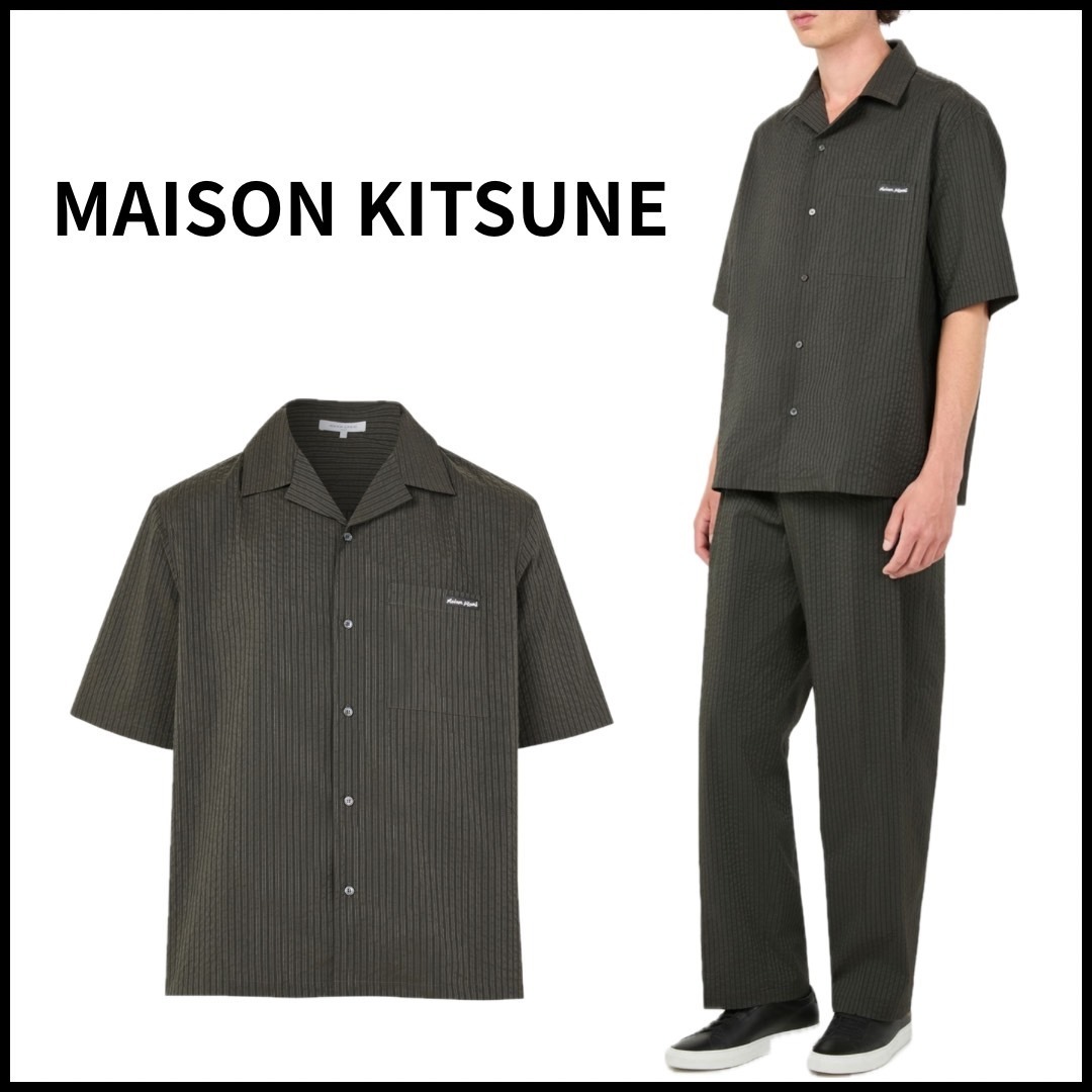 【MAISON KITSUNE 】リゾートシャツ