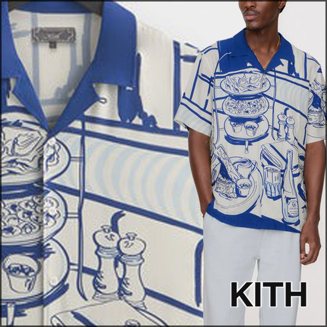【国内発送・関税込】KITH NYC トンプソンキャンプカラーシャツ