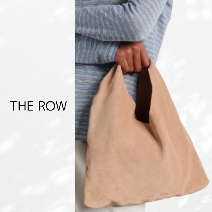 【THE ROW】ビンドル スモール スエード トートバッグ