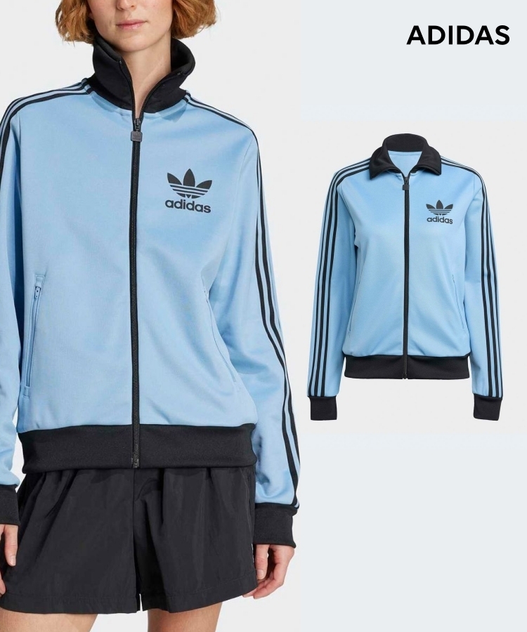 [ADIDAS] トラックトップ ベッケンバウアー アッシュブルー