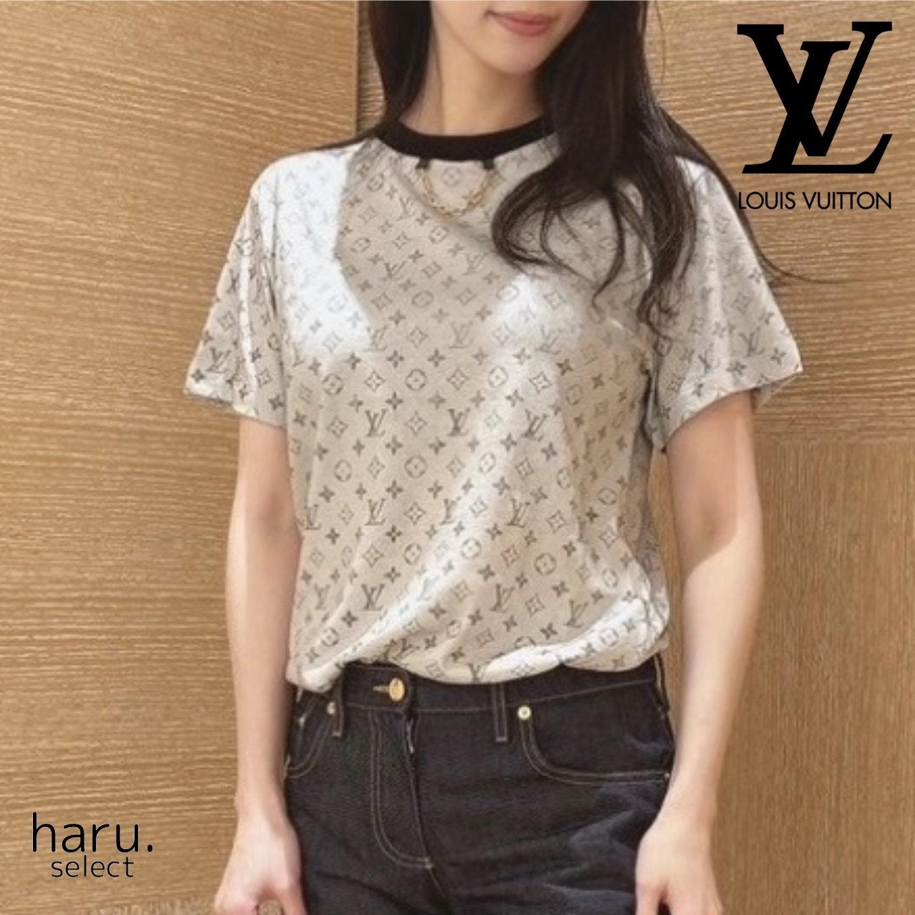 可愛い♡カジュアル【LOUIS VUITTON】モノグラム Tシャツ