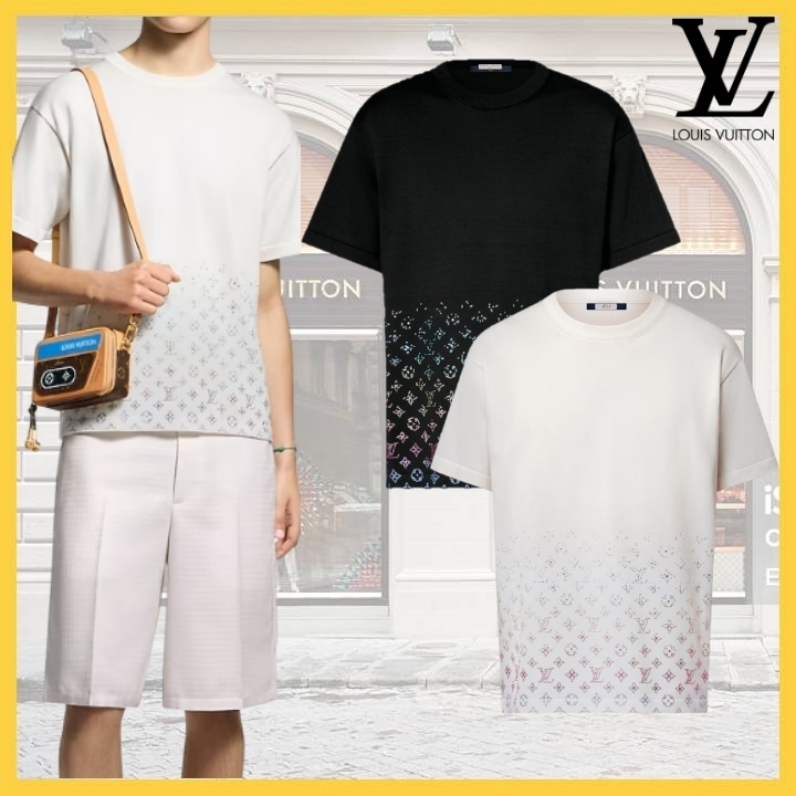 メンズに大人気♪【Louis Vuitton】モノグラム コットン Tシャツ