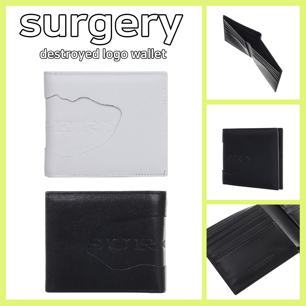 【SURGERY】destroyed logo wallet ★送料・関税込★