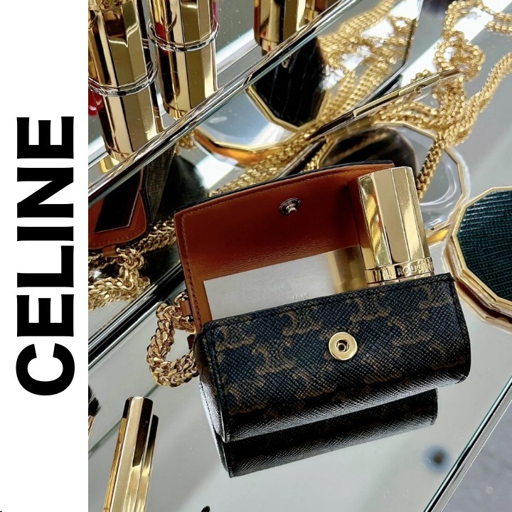 《CELINE》国内発送 セリーヌ トリオンフ リップケース