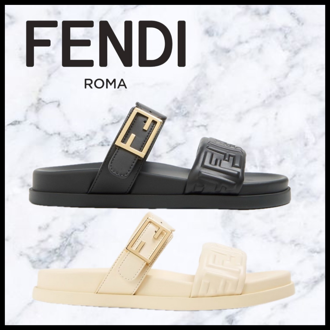 FENDI フェンディ フィール バゲット サンダル 8X8710ABOHF0ABB