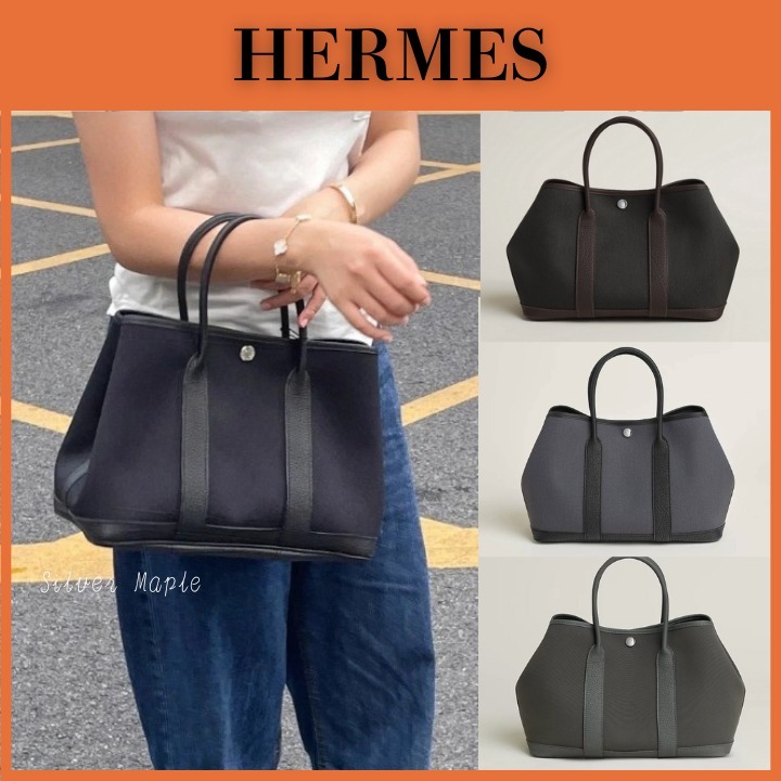 【HERMES】ガーデンパーティー 30 TPM キャンバス