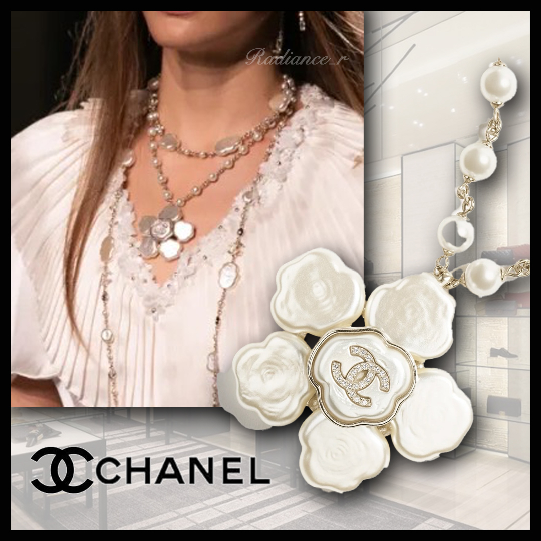 【目を引くワンポイント】CHANEL ペンダントネックレス