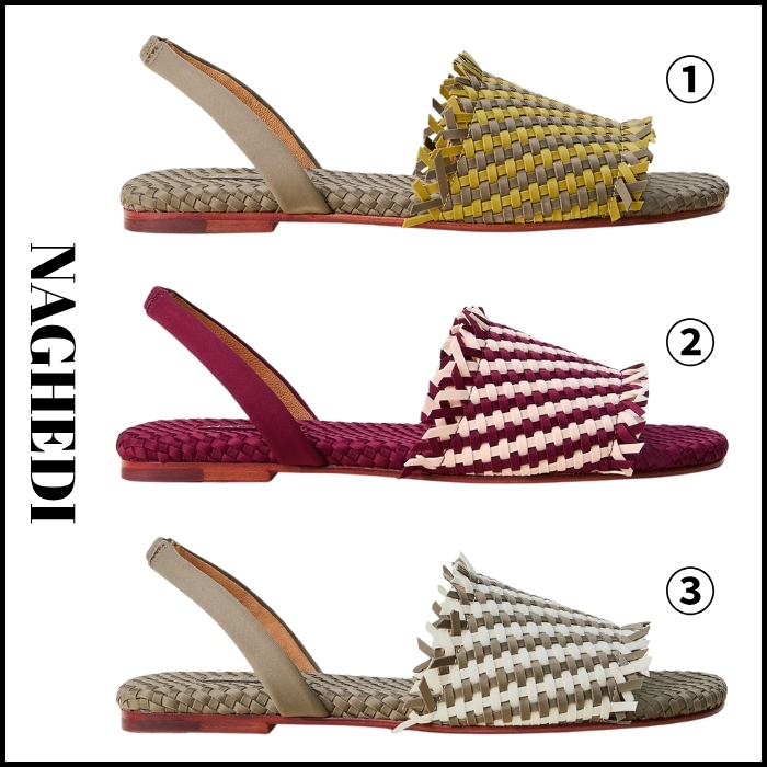 【NAGHEDI】★サンダル★ Havana Sandal Striped