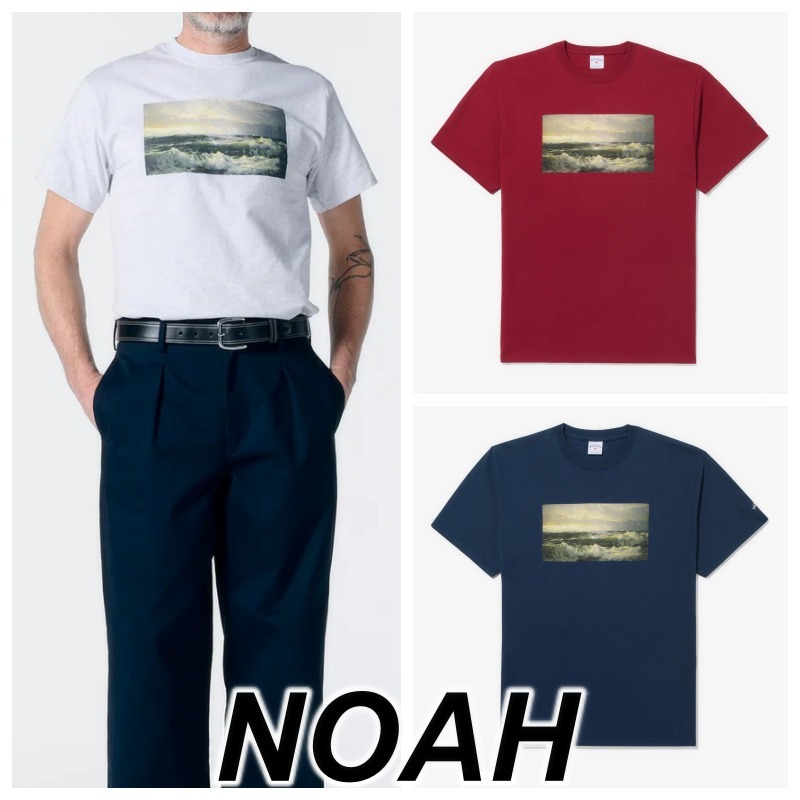 NOAH サーフ フロントロゴ Tシャツ