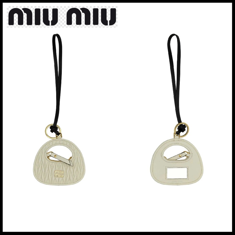 【MiuMiu】バッグチャーム キーリング☆SALE中