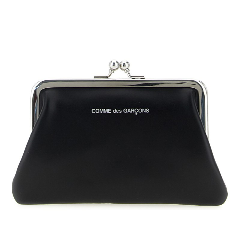 カードケース・名刺入れ COMME des GARCONS FW25 'Kiss Clasp' purse (SA0301KC BLACK)