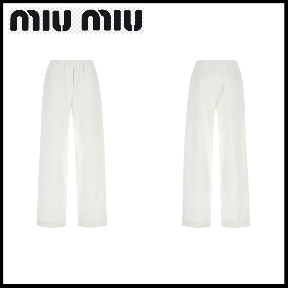 【MiuMiu】ストレートレッグパンツ☆SALE中
