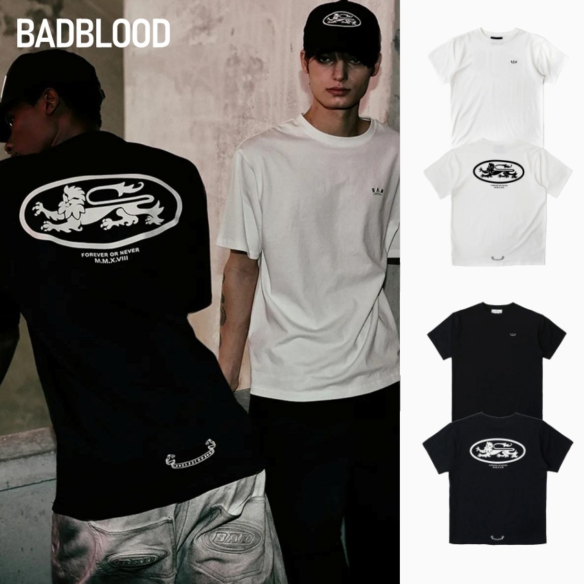 【BADBLOOD】BAD Mini Logo T-Shirt ♥2Colors