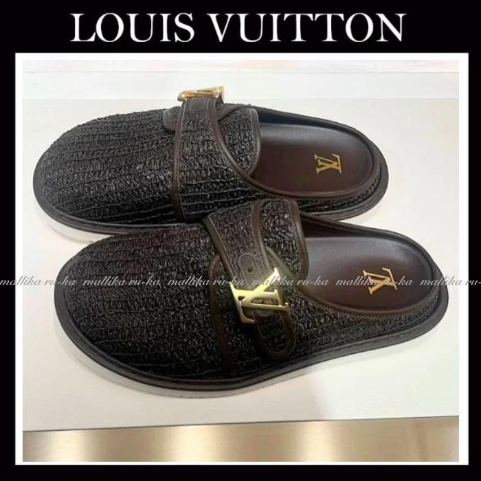 お洒落メンズに☆【LOUIS VUITTON】ミュールLVイージー