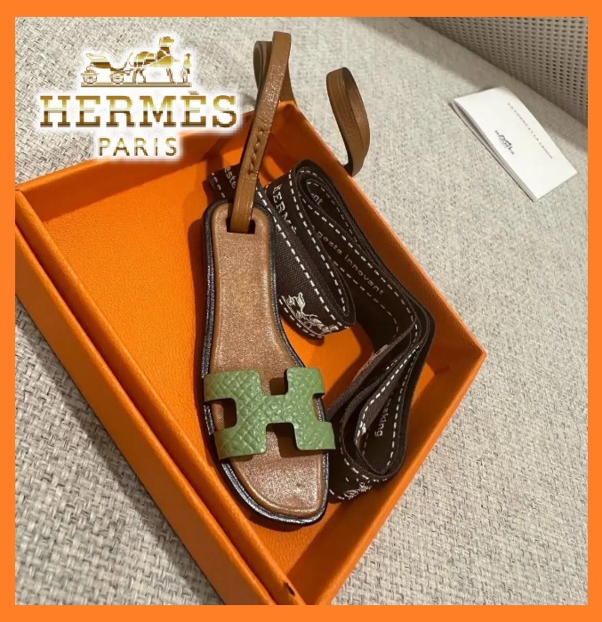キュート×エレガント【HERMES】オランナノバッグチャーム