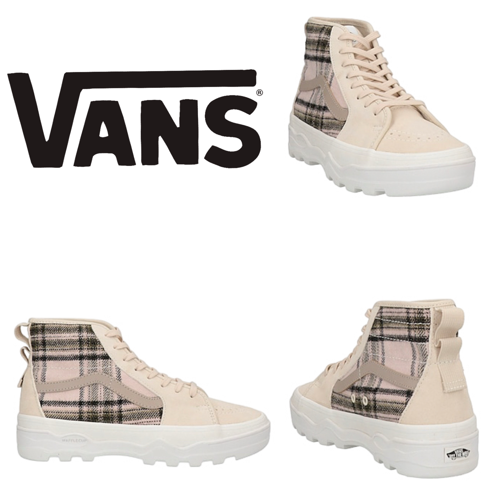 VANS レディーススニーカー ベージュ