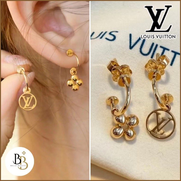 【華やか＆上品】LouisVuitton ピアス・ブルーミング