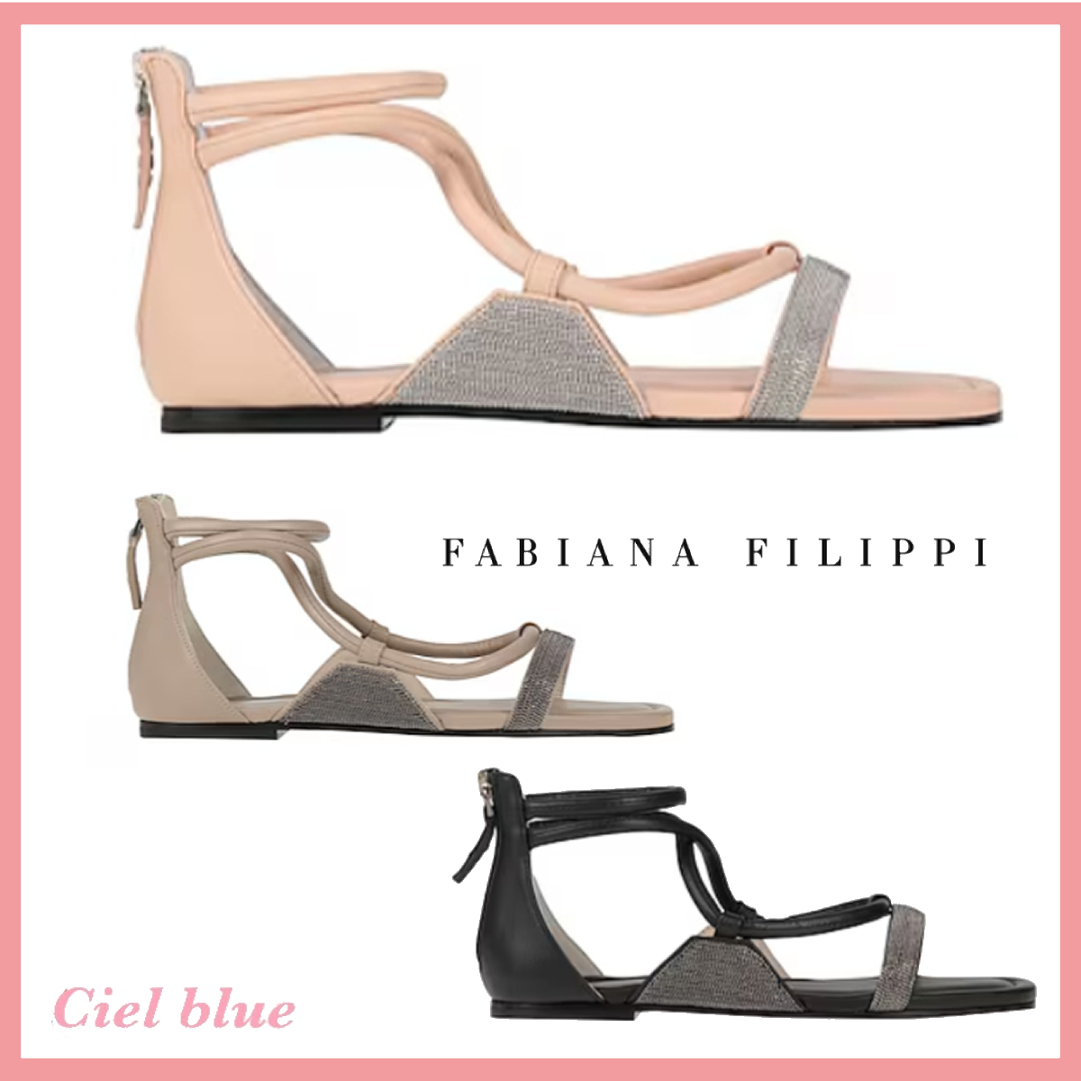 ♡関税送料込♡Fabiana Filippi サンダル 3色