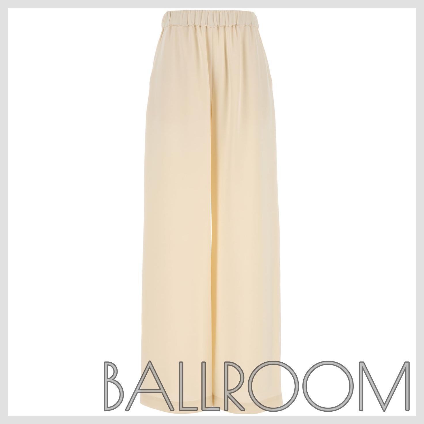 パンツ MAX MARA STRETCH SILK BOON PANT