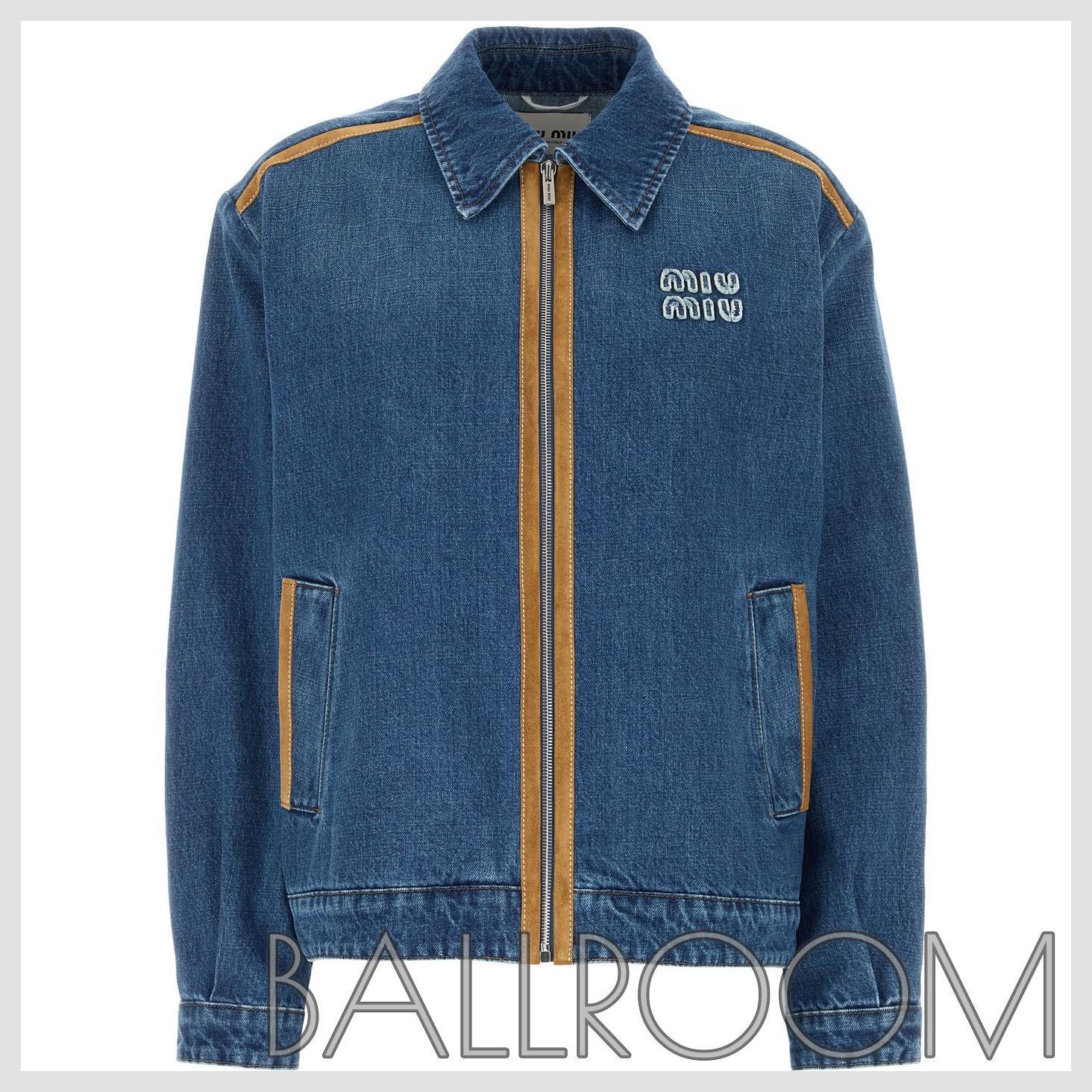 ブルゾン MIUMIU DENIM JACKET