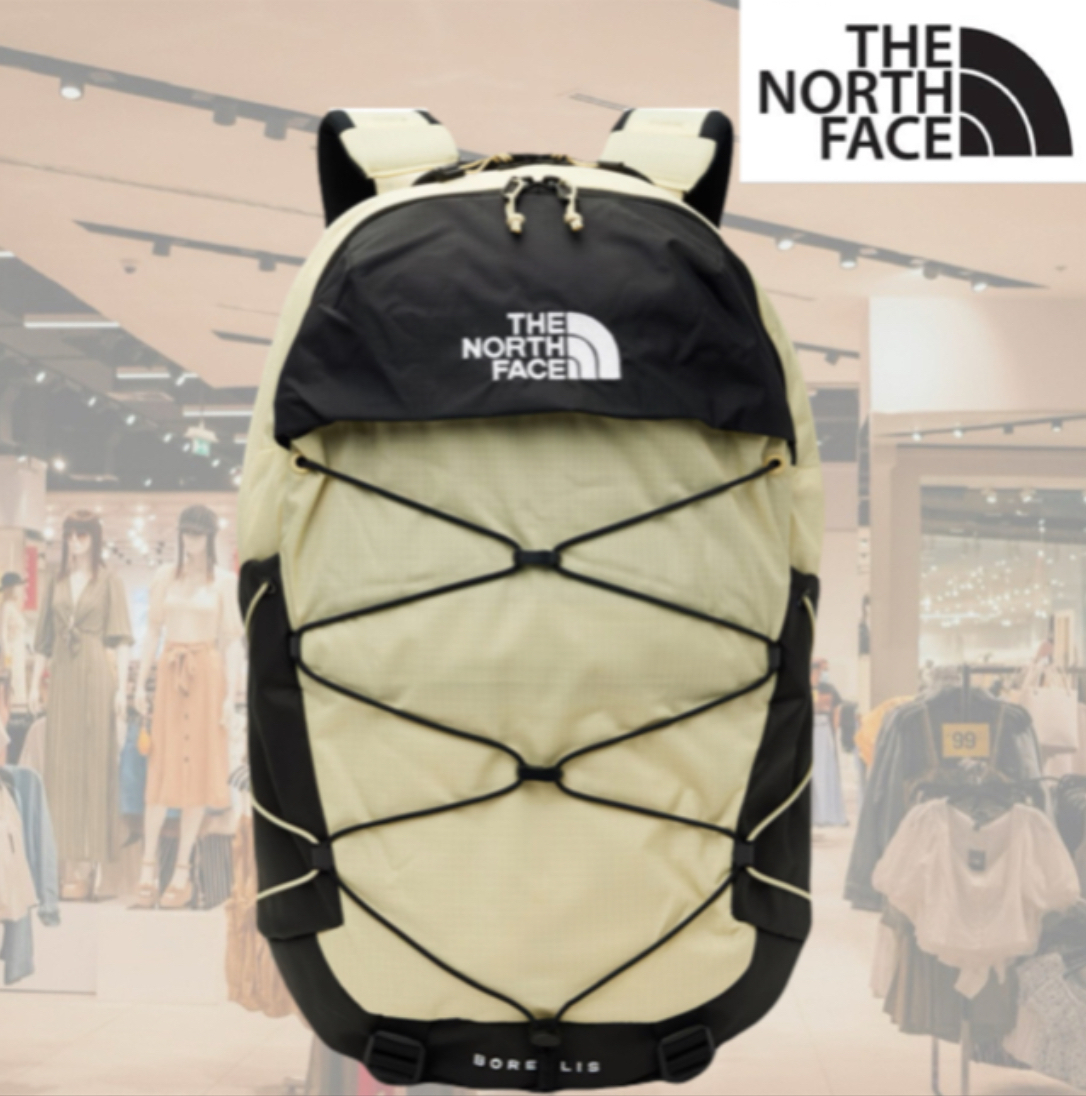 人気！THE NORTH FACE ベージュ＆ブラック バックパック