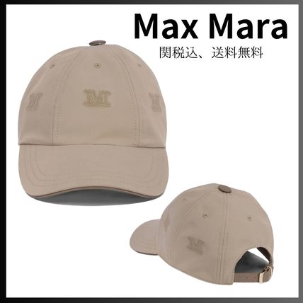 【送関込】Max Mara☆nella ベースボール キャップ Max Mara マックスマーラ 帽子 キャップ カシミヤ ベースボール