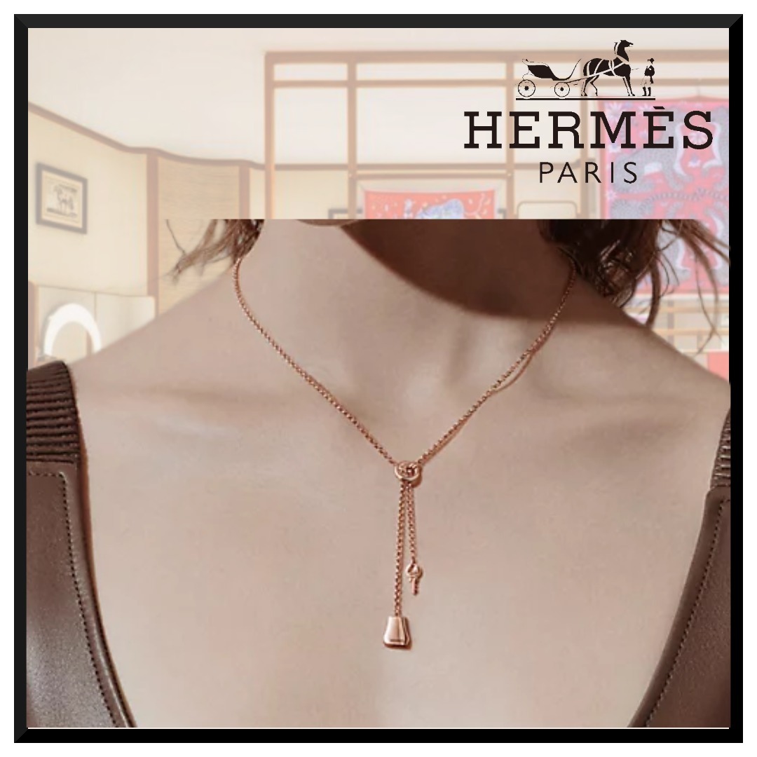 【大人気♡】【HERMES】ケリークロシェットネックレスPM