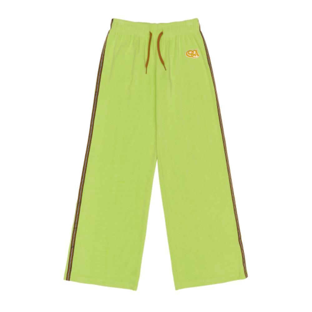 ★SCULPTOR★ Taped Towel Lowrise Pants Green SC23S426GR