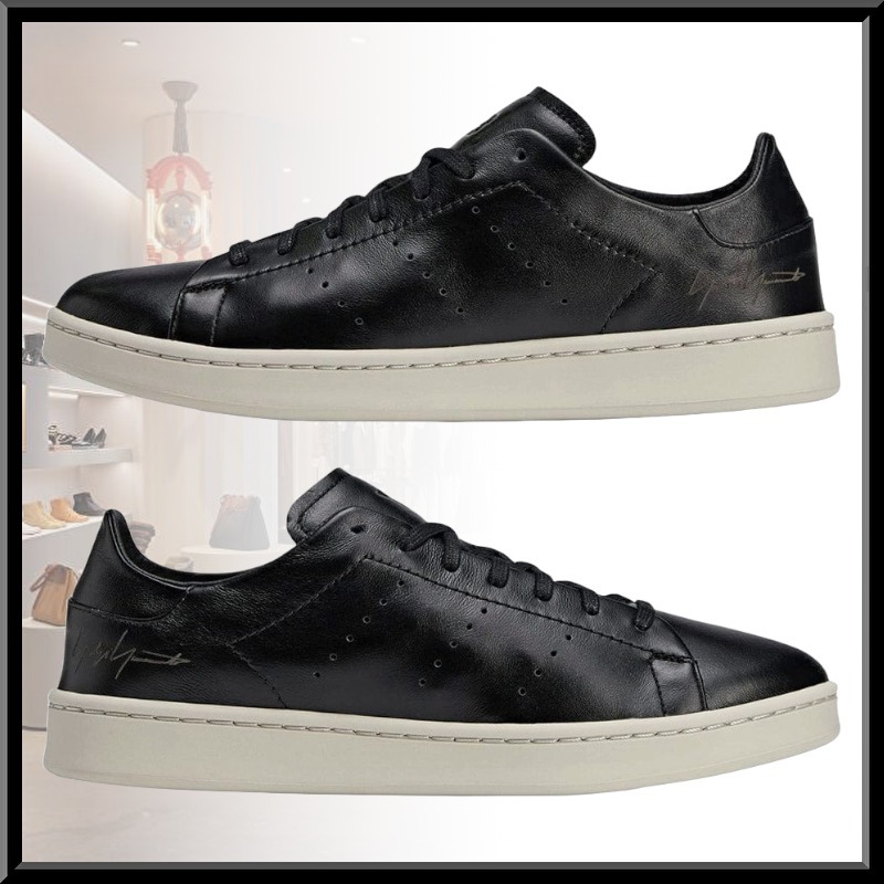 大人気！Y-3 Stan Smithトレーナーズ レザースニーカー シンプル