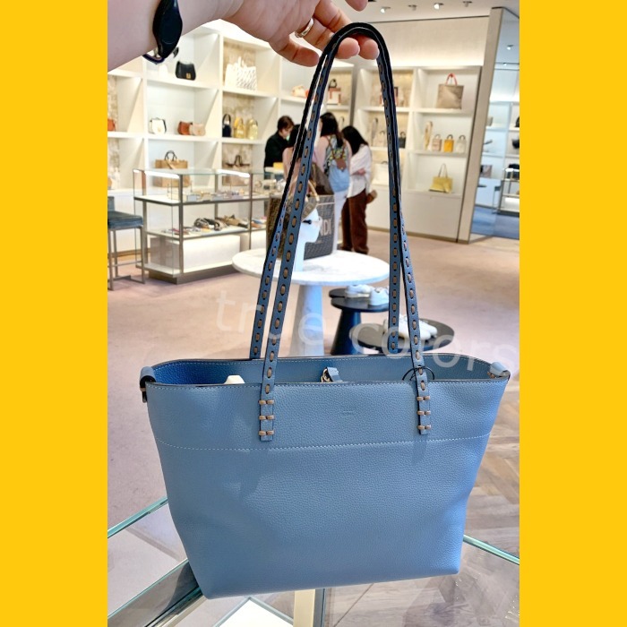 FENDI フェンディ ステッチ装飾 SMLL ROLL ショッパーバッグ