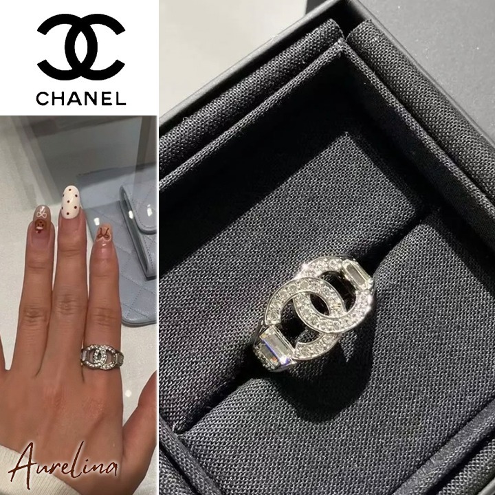 大人気★洗練されたデザイン【CHANEL】リング 指輪