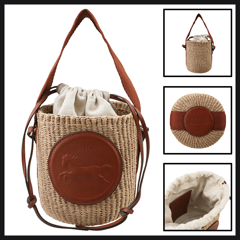 ★送料関税込★Chloe Horse Medal スモール バスケットバッグ