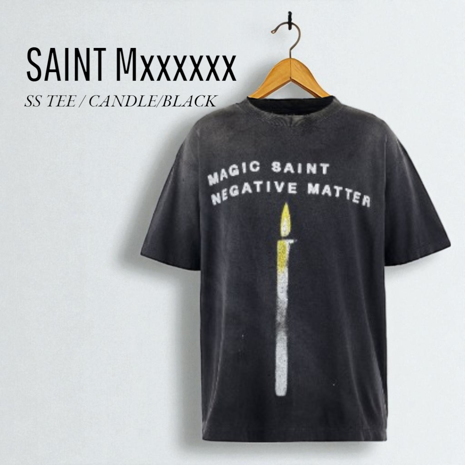 【SAINT Mxxxxxx】 SS TEE Tシャツ 半袖 キャンドル