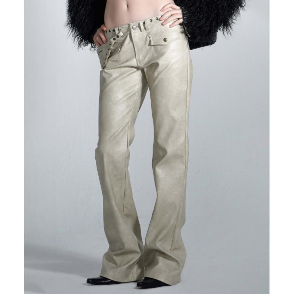 ★SCULPTOR★ Western Fanny Pack Pants Raw SC24A405BE
