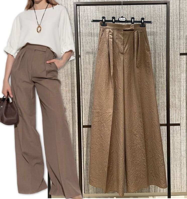 【★日本未入荷★】MAXMARA ☆ キャンバスパンツ TERUEL