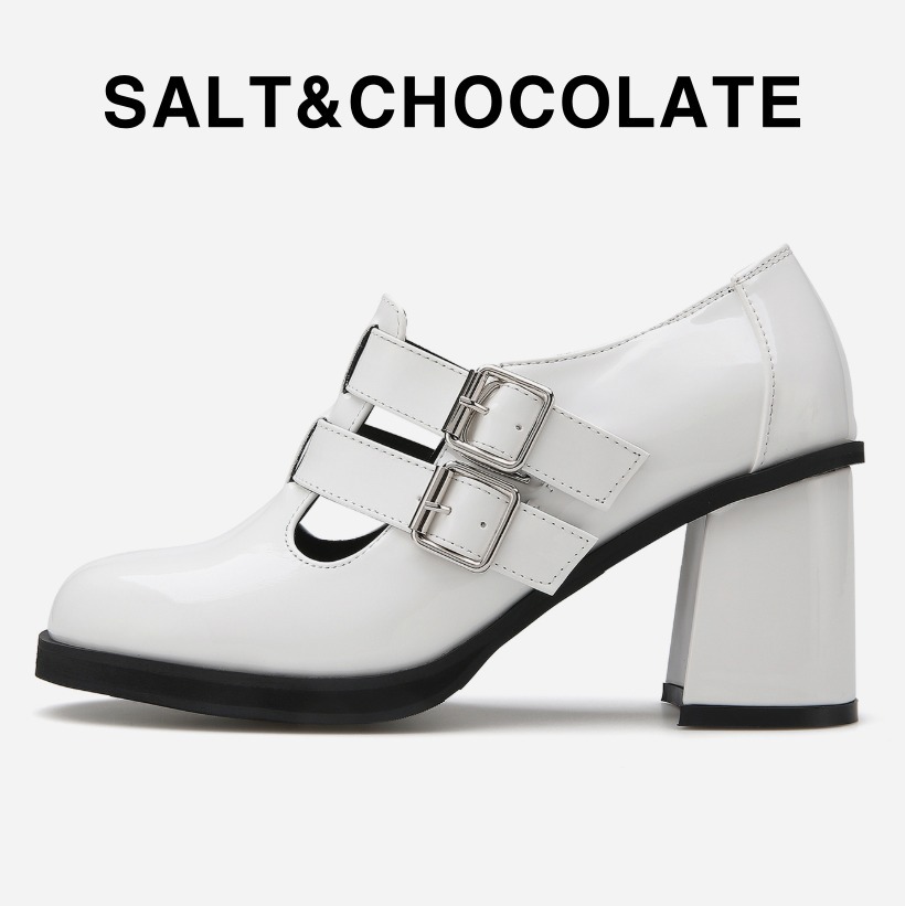 【SALT&CHOCOLATE】★韓国人気ブランド★ラウンドToe Pumps